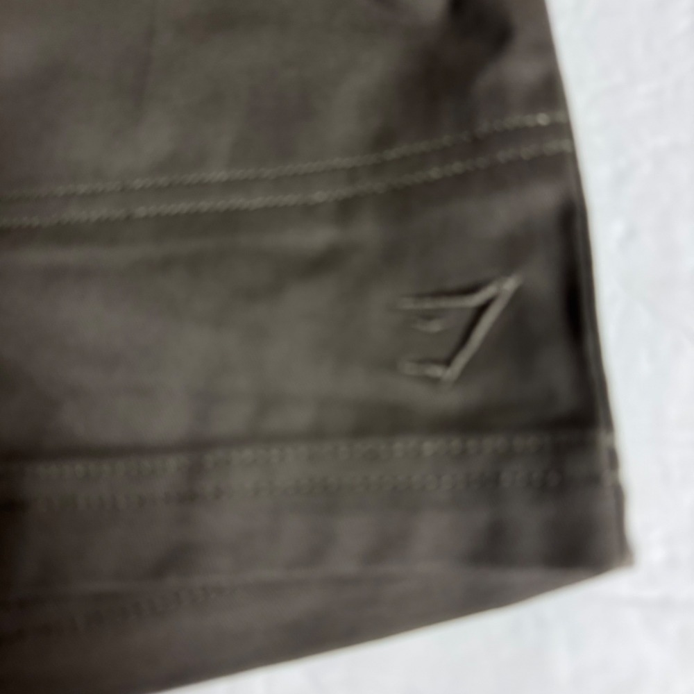 Gymshark Rest Day Woven Shorts Mens Medium Brown Belted Athletic Casual A5A6D - Picture 4 of 7